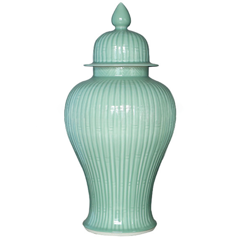 Ваза с крышкой Fresh Mint Vase Бирюзовый Ваза с крышкой Fresh Mint Vase Бирюзовый во Владивостоке | Loft Concept