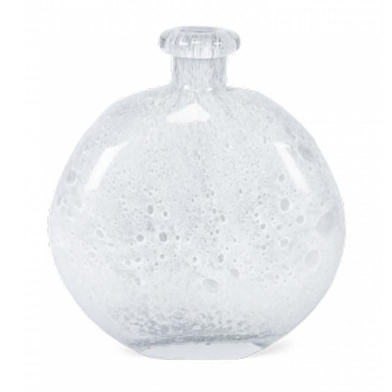 Ваза Air Bubbles Vase glass h31 Белый Ваза Air Bubbles Vase glass h31 Белый во Владивостоке | Loft Concept