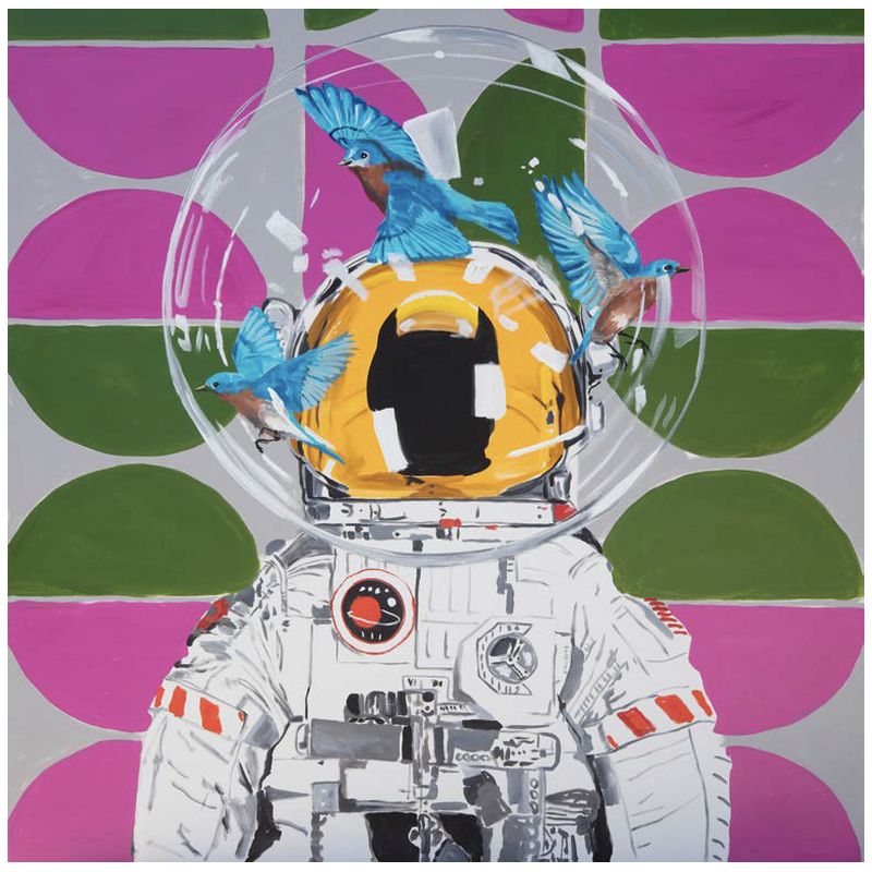 Картина Astronaut on My Own Planet Мульти Картина Astronaut on My Own Planet Мульти во Владивостоке | Loft Concept