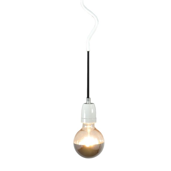 Подвесной светильник Spinner Bulb White Белый во Владивостоке | Loft Concept 