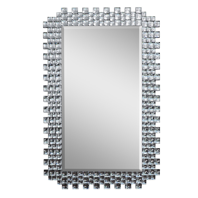 Зеркало Lasre Glitter Squares Mirror Зеркало Lasre Glitter Squares Mirror во Владивостоке | Loft Concept