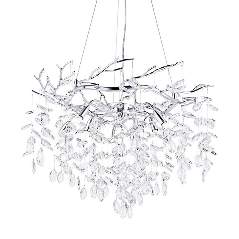Люстра Floes Silver Хрустальная Серебряный Люстра Floes Silver Хрустальная Серебряный во Владивостоке | Loft Concept