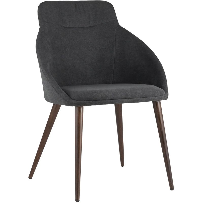 Стул Queenie Chair Серый Цвет Серый Коричневый Стул Queenie Chair Серый Цвет Серый Коричневый во Владивостоке | Loft Concept