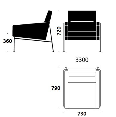 Кресло 3300 series Easy chair Кресло 3300 series Easy chair во Владивостоке