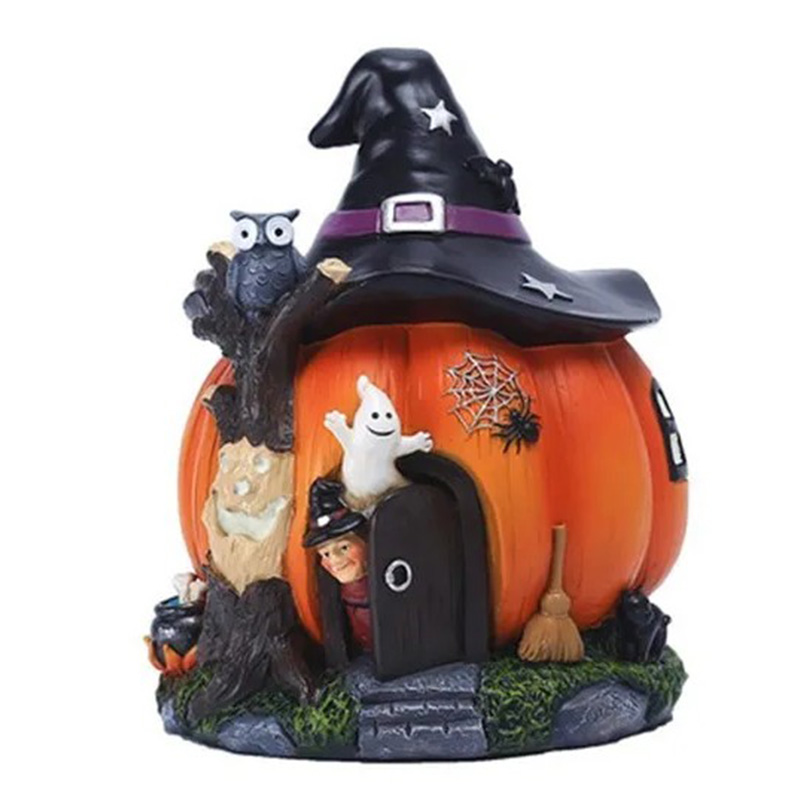 Статуэтка Pumpkin House Witch Мульти Статуэтка Pumpkin House Witch Мульти во Владивостоке | Loft Concept