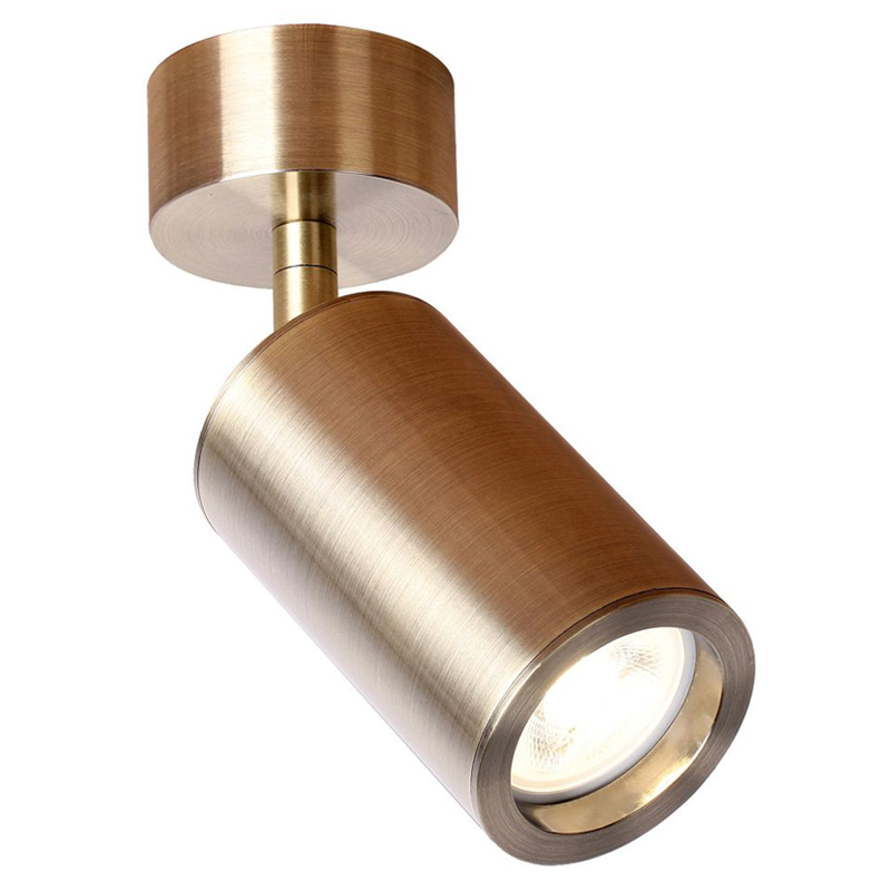 Накладной поворотный спот Modern Spot Brass Латунь Накладной поворотный спот Modern Spot Brass Латунь во Владивостоке | Loft Concept