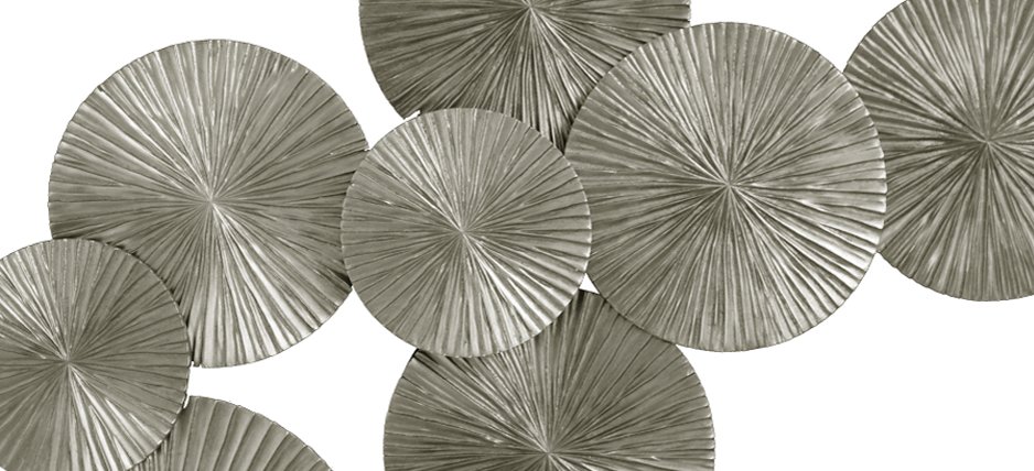 Арт-объект Apollo Silver Wall Plaque Disc Арт-объект Apollo Silver Wall Plaque Disc - Loft-Concept во Владивостоке