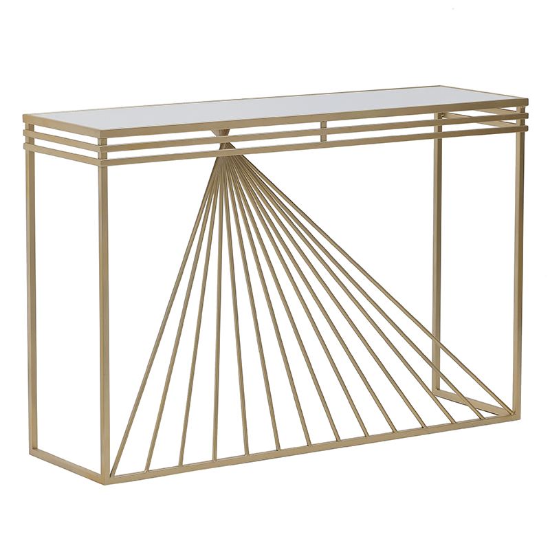 Консоль Margit Console Золотой Консоль Margit Console Золотой во Владивостоке | Loft Concept