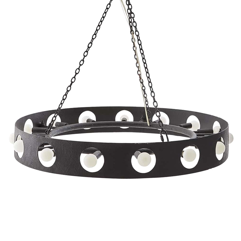 Люстра Arteriors REDONDO CHANDELIER Черный Люстра Arteriors REDONDO CHANDELIER Черный во Владивостоке | Loft Concept