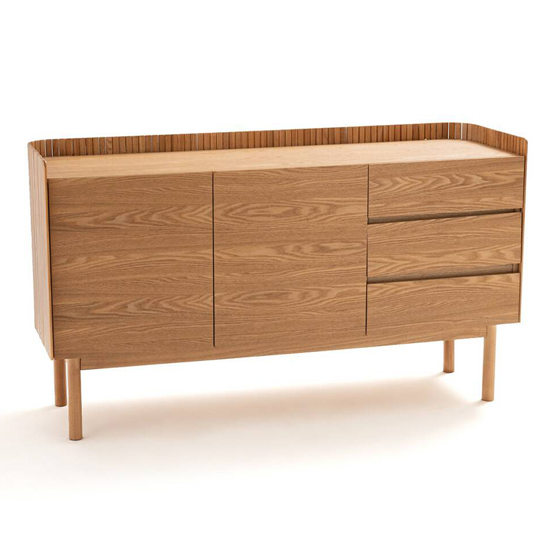 Комод в скандинавском стиле Linnea Chest of Drawers Светлый дуб Темный дуб Комод в скандинавском стиле Linnea Chest of Drawers Светлый дуб Темный дуб во Владивостоке | Loft Concept