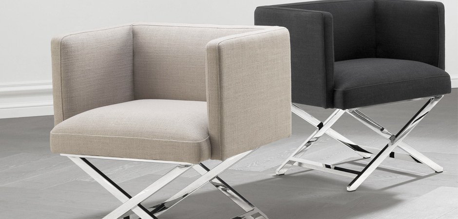 Кресло Eichholtz Chair Dawson Sand - фото №1