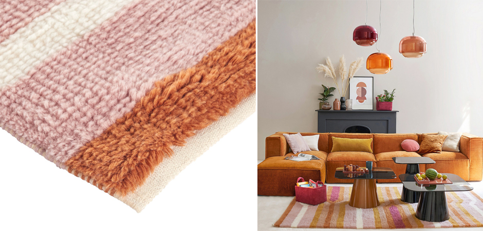 Ковер Multicolored Carpet 80% шерсть 20% хлопок Ковер Multicolored Carpet 80% шерсть 20% хлопок - Loft-Concept во Владивостоке