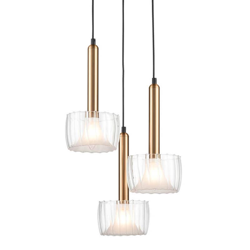 Люстра Willa Chandelier Черный Прозрачный Люстра Willa Chandelier Черный Прозрачный во Владивостоке | Loft Concept