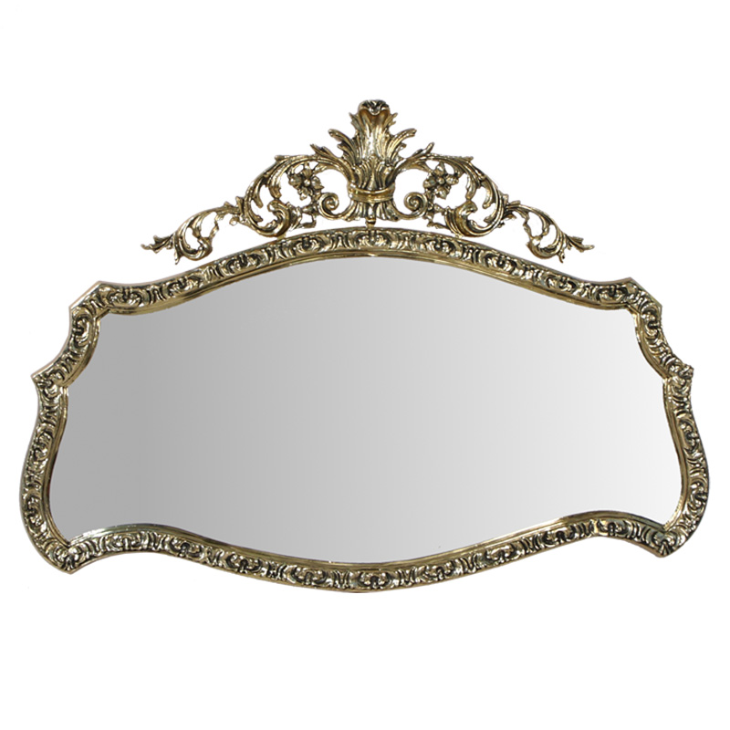 Зеркало настенное в бронзовой раме Royal Gold Mirrors Золотой Зеркало настенное в бронзовой раме Royal Gold Mirrors Золотой во Владивостоке | Loft Concept