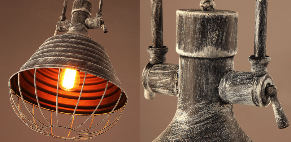 Подвесной светильник Retrika Grey Pendant Подвесной светильник Retrika Grey Pendant - Loft-Concept во Владивостоке