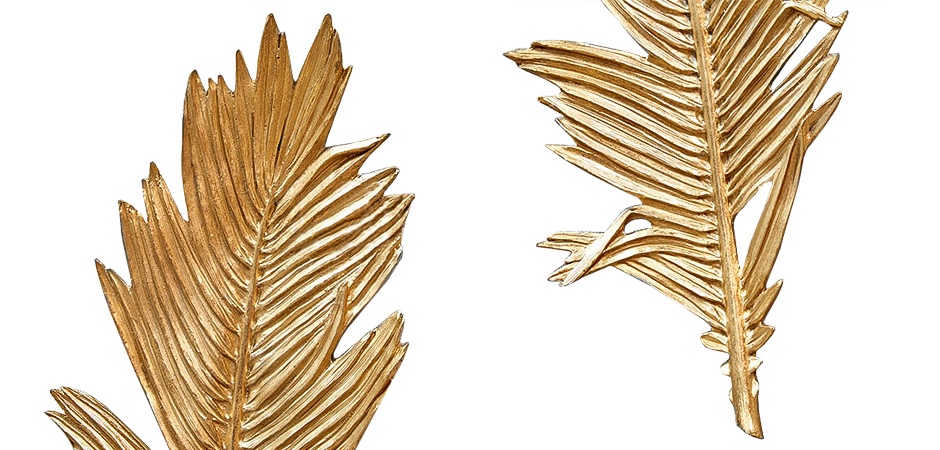 Аксессуар на стену Golden Feather Аксессуар на стену Golden Feather - Loft-Concept во Владивостоке