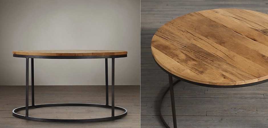 Стол Loft Wooden Round Стол Loft Wooden Round - Loft-Concept во Владивостоке