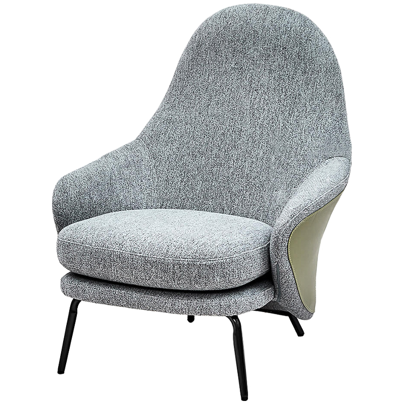 Кресло Alamea Chair Черный Серый Зеленый шалфей Кресло Alamea Chair Черный Серый Зеленый шалфей во Владивостоке | Loft Concept