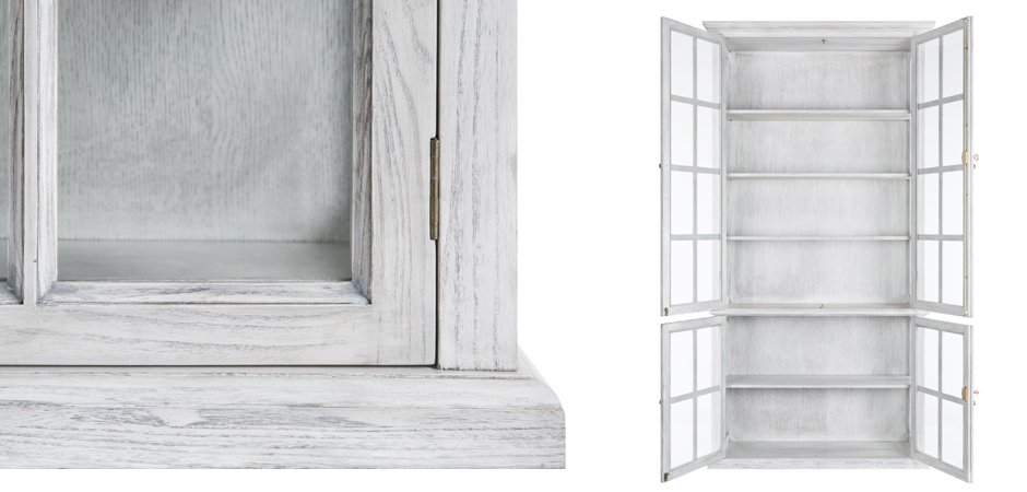 Шкаф-витрина White Provence Шкаф-витрина White Provence - Loft-Concept во Владивостоке