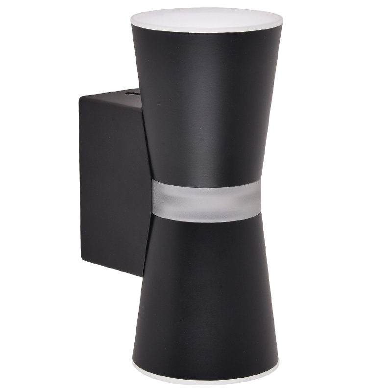 Черное матовое бра Hourglass Light Черный Черное матовое бра Hourglass Light Черный во Владивостоке | Loft Concept