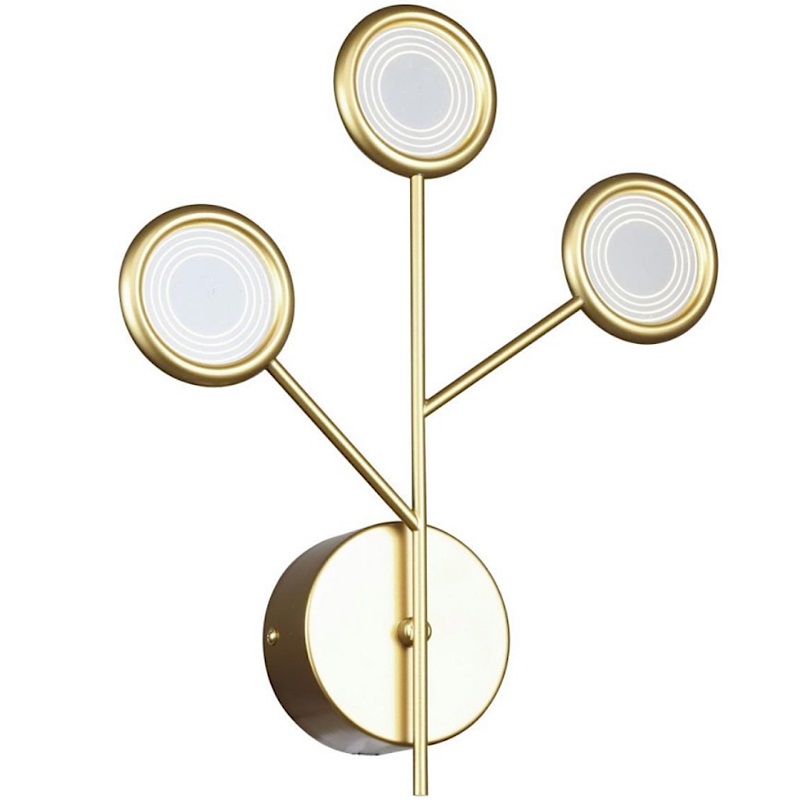 Бра Gold Bendik Lighting Золотой Прозрачный Бра Gold Bendik Lighting Золотой Прозрачный во Владивостоке | Loft Concept