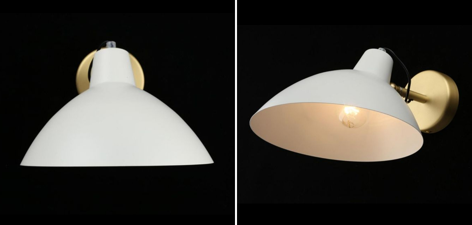 Бра с белым матовым плафоном Retro Light Бра с белым матовым плафоном Retro Light - Loft-Concept во Владивостоке
