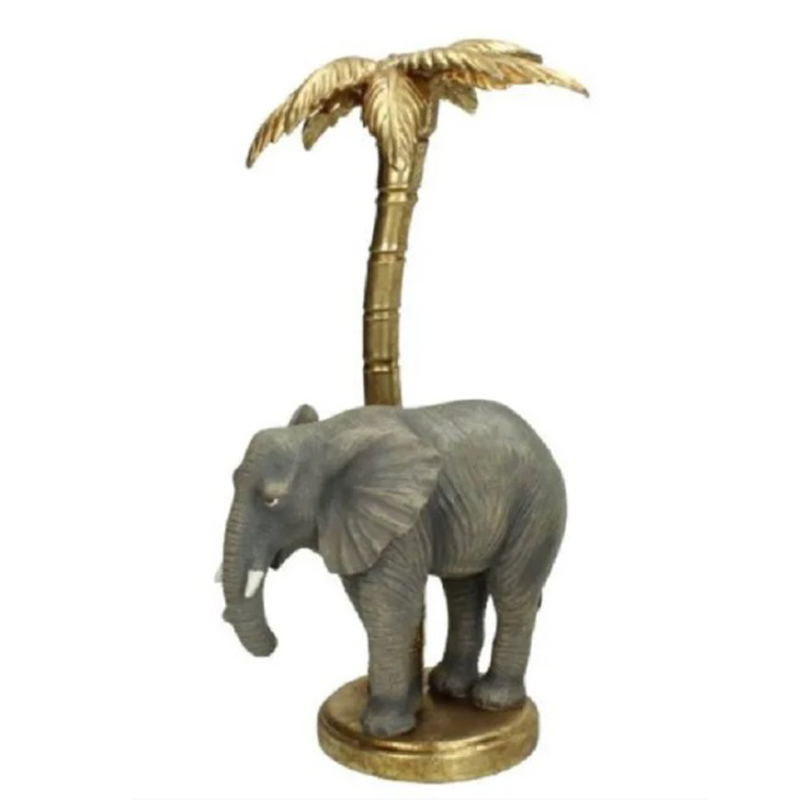 Подсвечник Elephant Серый Золотой Подсвечник Elephant Серый Золотой во Владивостоке | Loft Concept