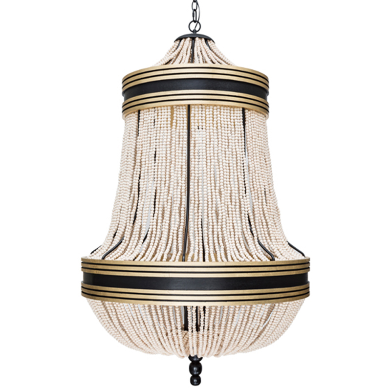 Люстра Susan Hornbeak BASQUE CHANDELIER Золотой Бежевый Черный Люстра Susan Hornbeak BASQUE CHANDELIER Золотой Бежевый Черный во Владивостоке | Loft Concept