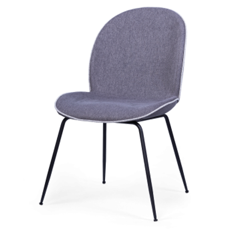 Стул Bleon Chair Серо-голубой Черный Стул Bleon Chair Серо-голубой Черный во Владивостоке | Loft Concept