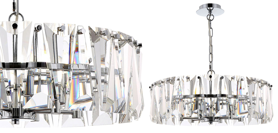 Люстра Ruby Crystal Chandelier Chrome 53 Люстра Ruby Crystal Chandelier Chrome 53 - Loft-Concept во Владивостоке