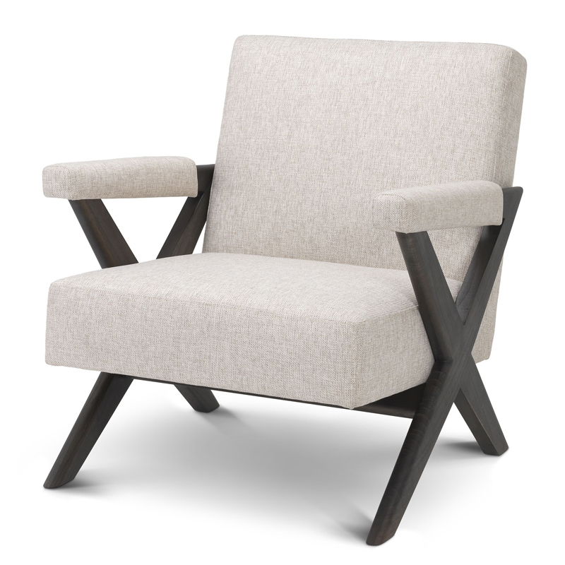 Кресло Eichholtz Chair Erudit Living Молочный Коричневый Кресло Eichholtz Chair Erudit Living Молочный Коричневый во Владивостоке | Loft Concept