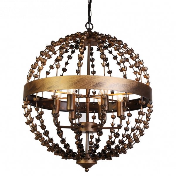 Люстра Sphere antic Pendant Bronze Темная бронза Люстра Sphere antic Pendant Bronze Темная бронза во Владивостоке | Loft Concept