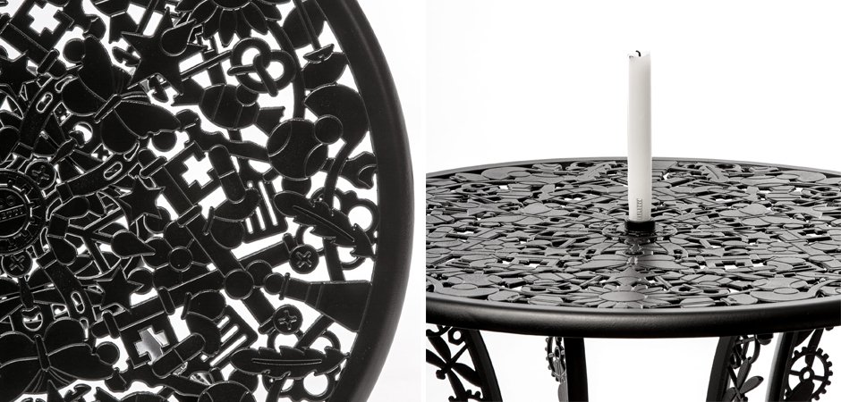 Обеденный стол Industry Collection ALUMINIUM TABLE – BLACK Обеденный стол Industry Collection ALUMINIUM TABLE – BLACK - Loft-Concept во Владивостоке
