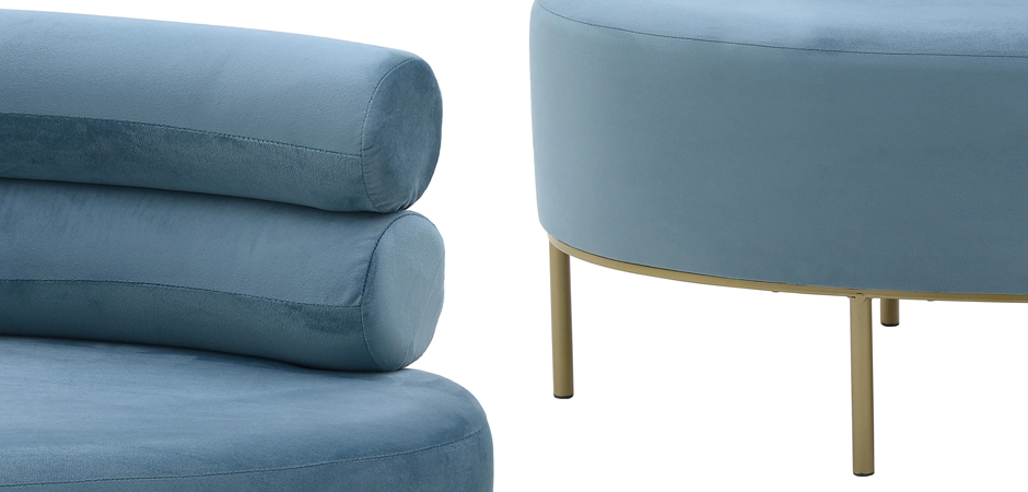 Кушетка Fening Lounge Blue Кушетка Fening Lounge Blue - Loft-Concept во Владивостоке
