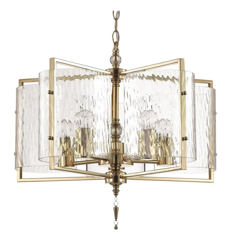 Люстра Karissa Gold Chandelier 48 Глянцевое золото Прозрачный (Transparent) Люстра Karissa Gold Chandelier 48 Глянцевое золото Прозрачный (Transparent) во Владивостоке | Loft Concept