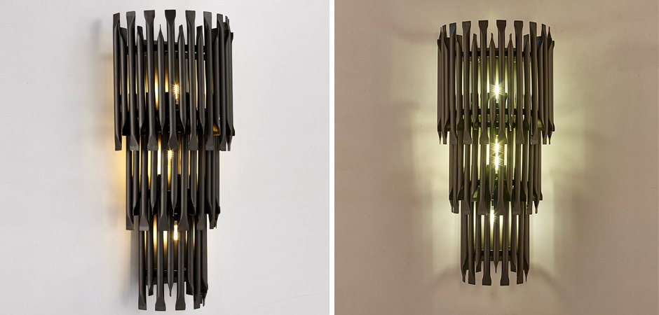 Бра MATHENY III WALL LAMP by DELIGHTFULL Black Бра MATHENY III WALL LAMP by DELIGHTFULL Black - Loft-Concept во Владивостоке