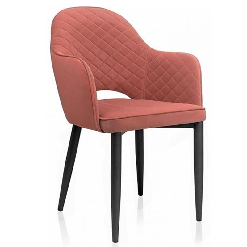 Стул Sharron Chair coral Коралловый Черный Стул Sharron Chair coral Коралловый Черный во Владивостоке | Loft Concept
