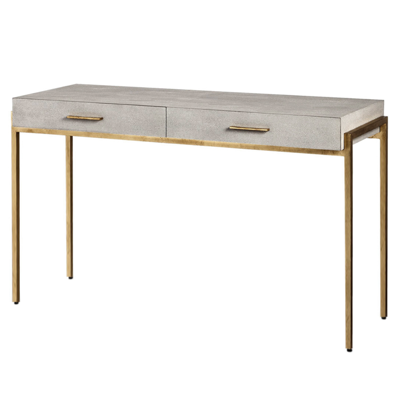 Gaston Stingray Texture Console Gray Консоль Серый скат Золотой Серый Gaston Stingray Texture Console Gray Консоль Серый скат Золотой Серый во Владивостоке | Loft Concept