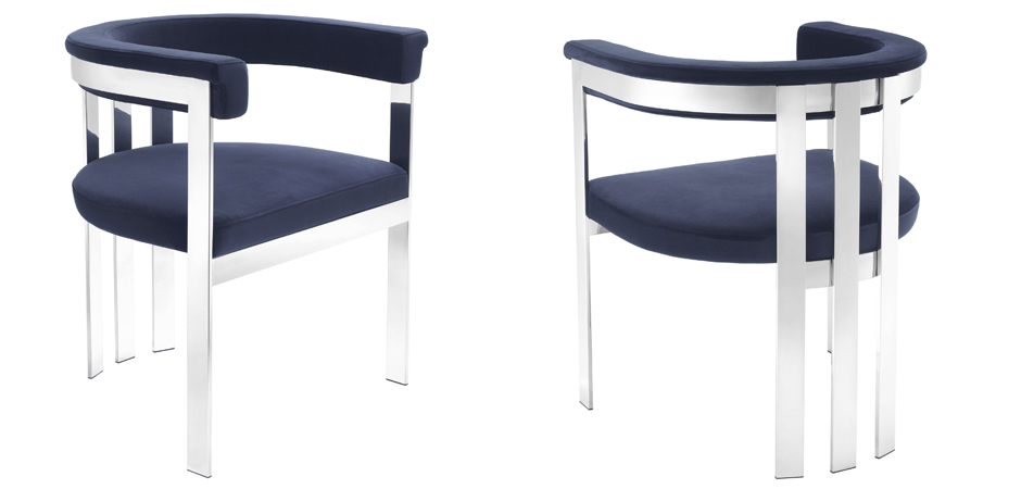 Стул Eichholtz Dining Chair Clubhouse blue - Loft-Concept во Владивостоке