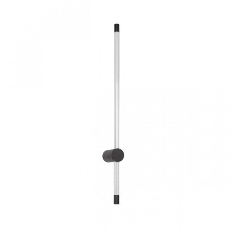 Бра светодиодное Trumpet Tube Black 83 см Черный Белый Бра светодиодное Trumpet Tube Black 83 см Черный Белый во Владивостоке | Loft Concept