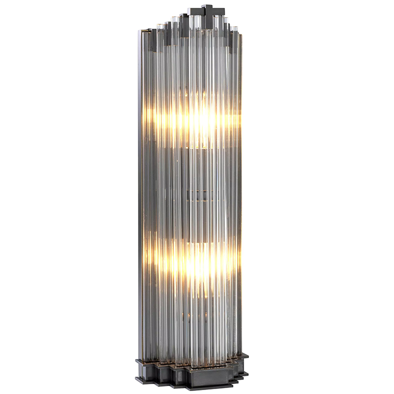 Бра Eichholtz Wall Lamp Harrod Темная бронза Прозрачное Стекло во Владивостоке | Loft Concept 
