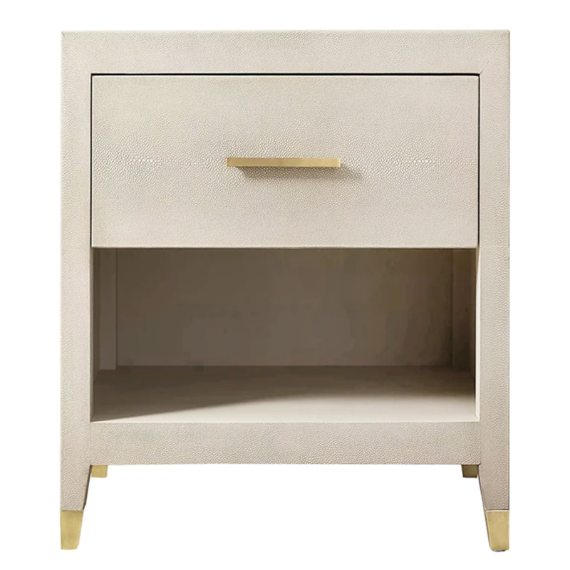 Charles Stingray Ivory Bedside table Тумбочка скат Золотой ivory ( слоновая кость ) Charles Stingray Ivory Bedside table Тумбочка скат Золотой ivory ( слоновая кость ) во Владивостоке | Loft Concept