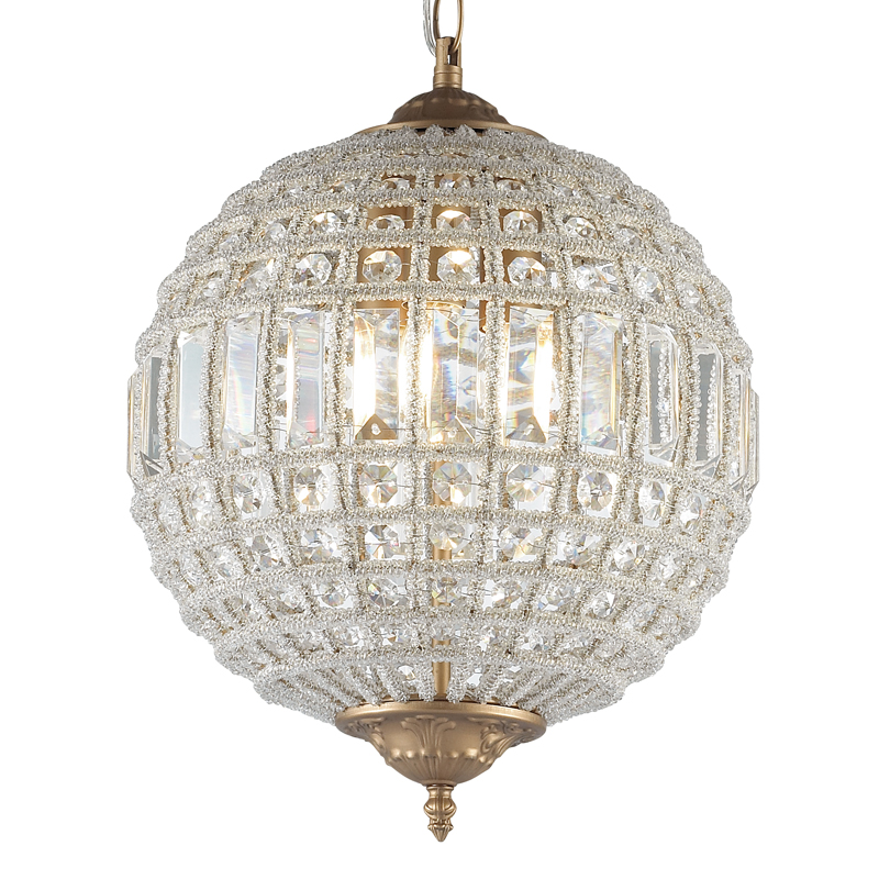 Люстра Sandrain Chandelier Бронза Прозрачный Люстра Sandrain Chandelier Бронза Прозрачный во Владивостоке | Loft Concept