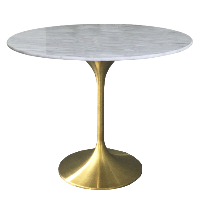 Стол Tulip brass Латунь Серый (Gray) Стол Tulip brass Латунь Серый (Gray) во Владивостоке | Loft Concept