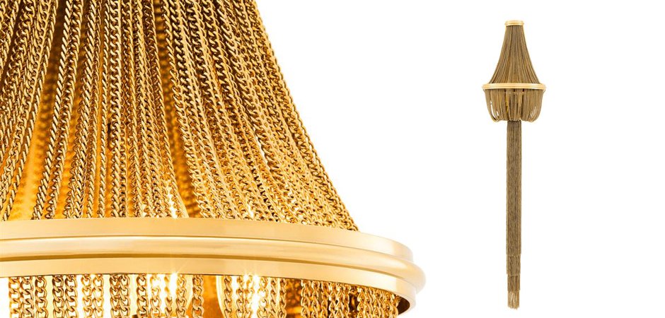 Бра Wall Lamp Martinez Gold Бра Wall Lamp Martinez Gold - Loft-Concept во Владивостоке