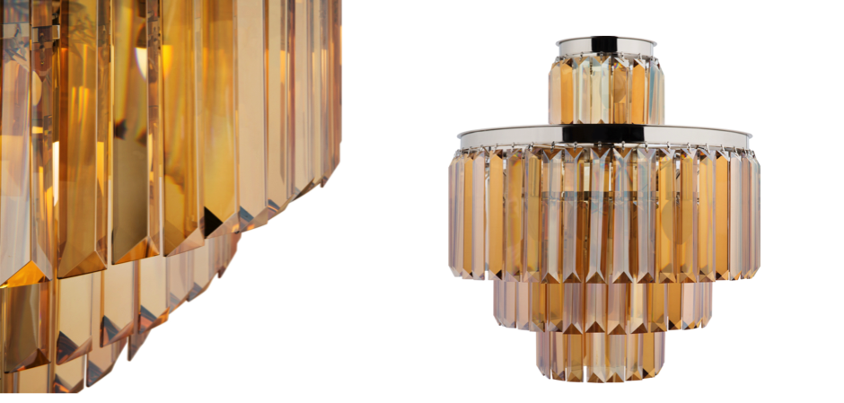 Люстра RH 1920s Odeon Smoke Chandelier 50/4 Люстра RH 1920s Odeon Smoke Chandelier 50/4 - Loft-Concept во Владивостоке