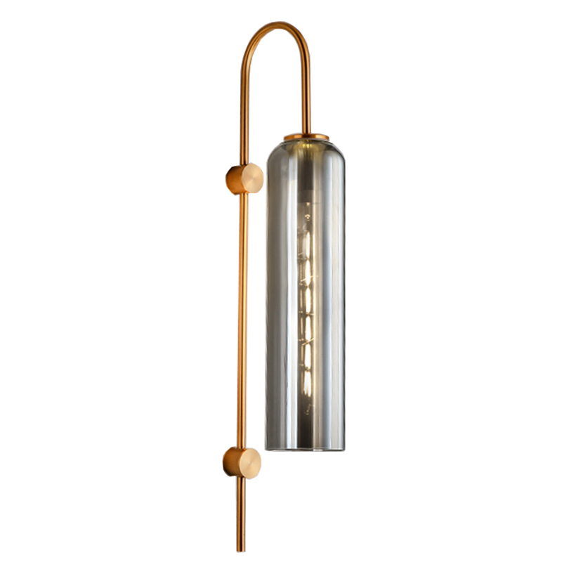 Бра ARTICOLO float Wall Sconce Gray Глянцевое золото Серый Бра ARTICOLO float Wall Sconce Gray Глянцевое золото Серый во Владивостоке | Loft Concept
