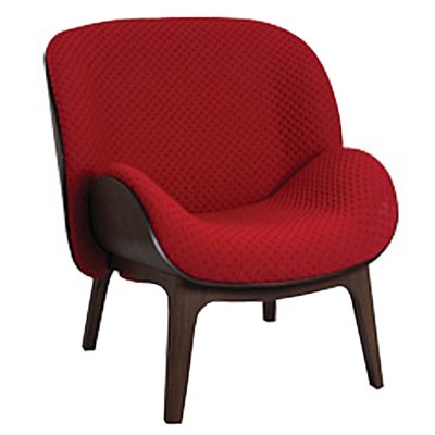 Кресло chair Fauteuil KALIN Design JM Gady Черный Красный Кресло chair Fauteuil KALIN Design JM Gady Черный Красный во Владивостоке | Loft Concept