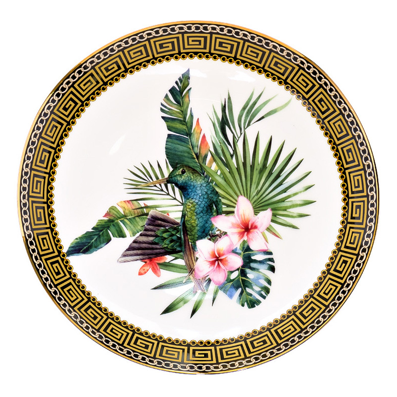 Тарелка TROPICS Pattern Colibri Мульти Тарелка TROPICS Pattern Colibri Мульти во Владивостоке | Loft Concept