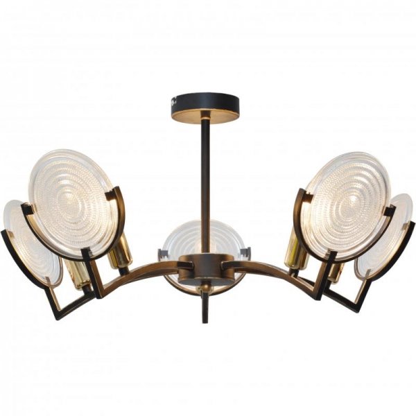 Люстра Mouthpiece Chandelier Золотой Коричневый Люстра Mouthpiece Chandelier Золотой Коричневый во Владивостоке | Loft Concept